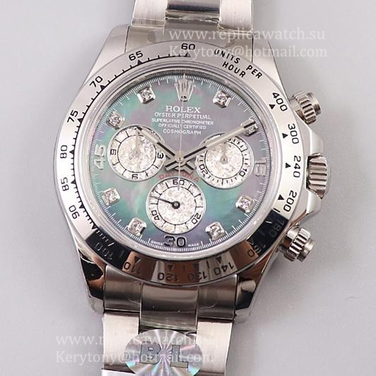 High Quality R01ex Daytona  116509 BLF SS MOP Dial 4130
