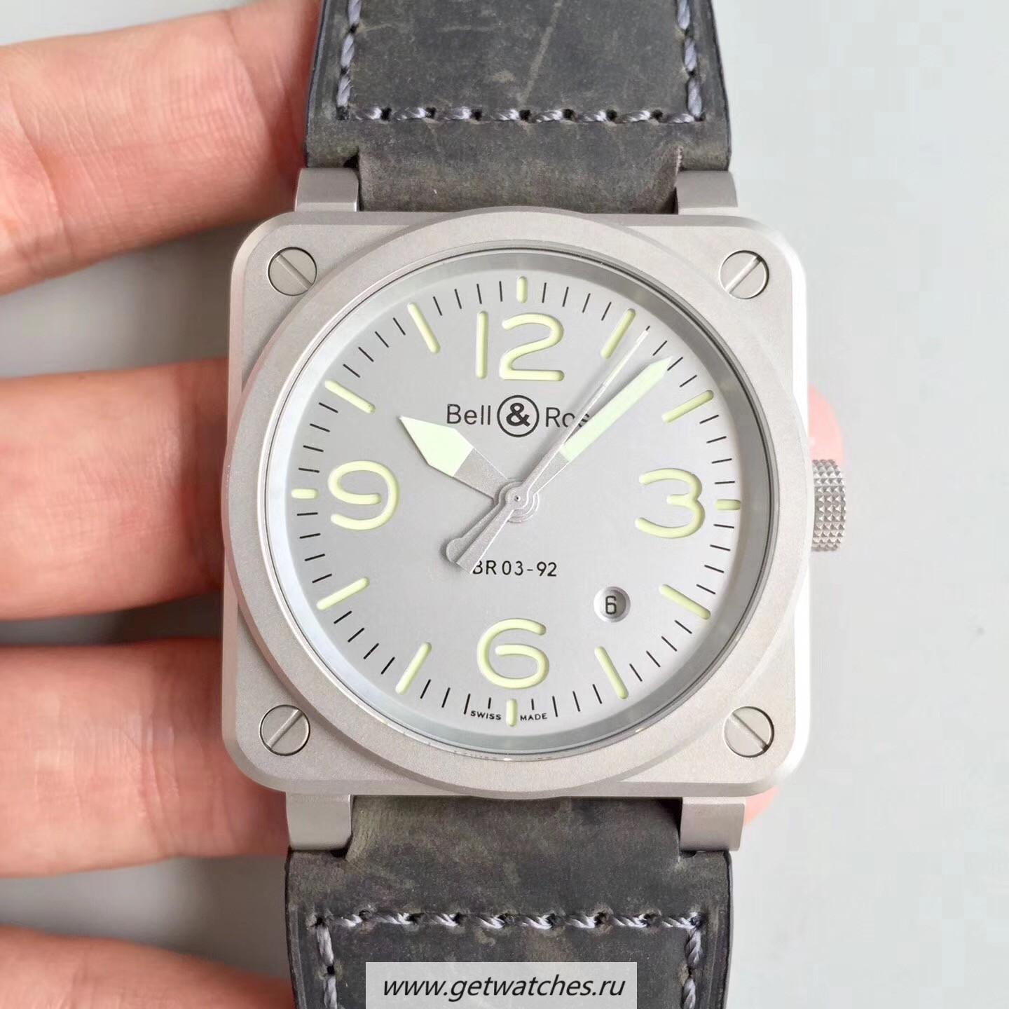 Replica Bell & Ross BR 03-92 Horolum Limited Edition BRF SS Grey Dial M9015