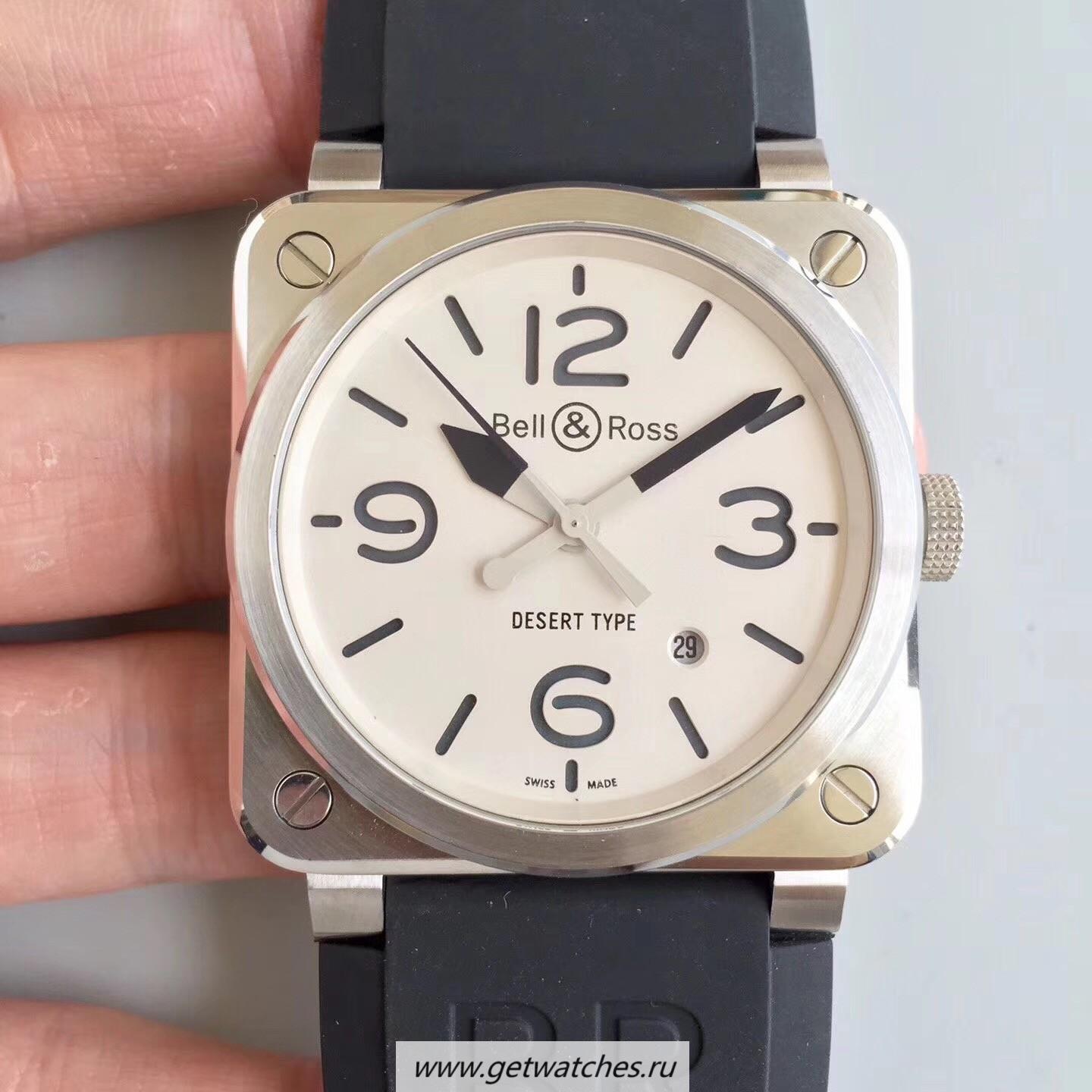 Perfect Replica Bell & Ross BR 03-92 Steel Noob Factory SS White Dial M9015