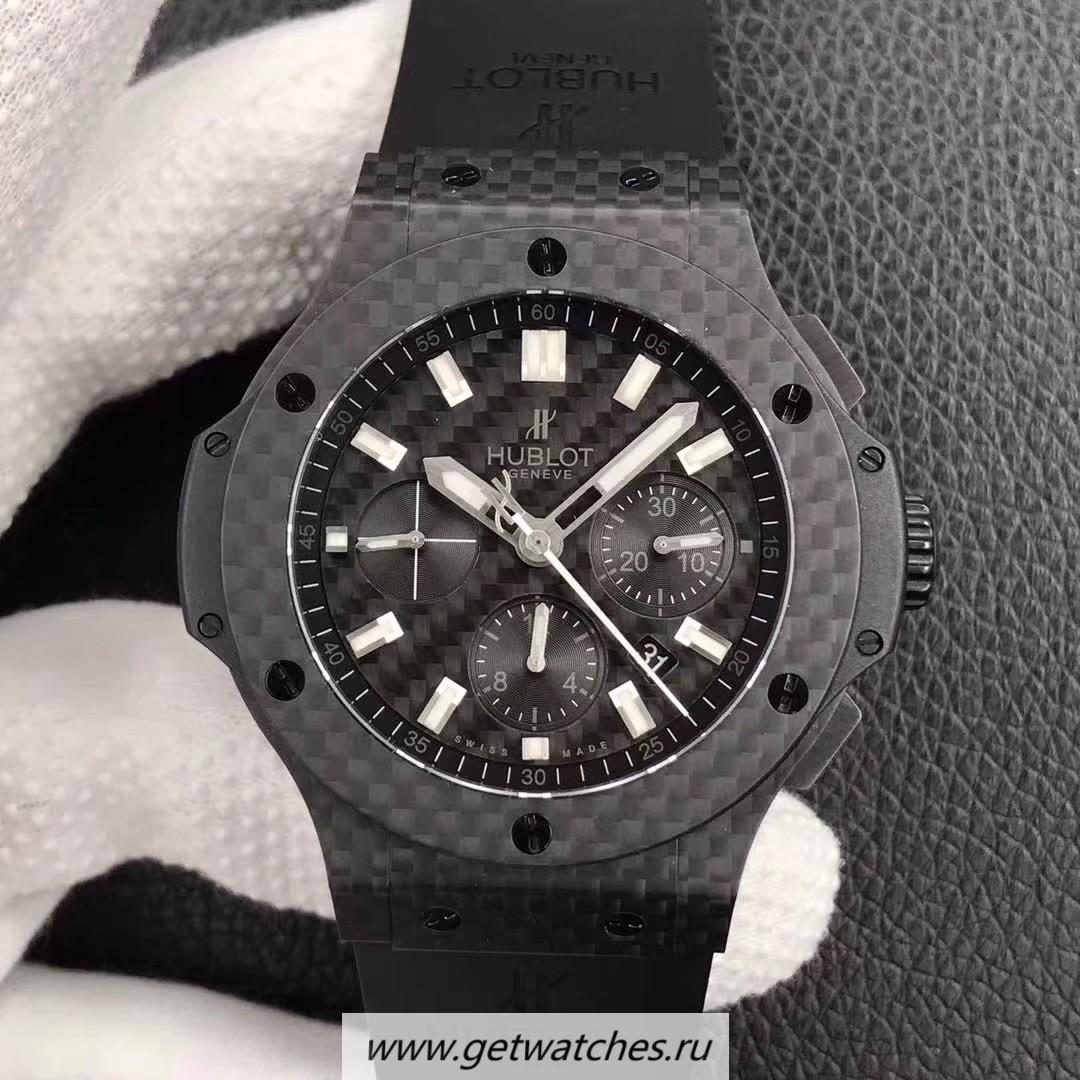 High Quality Hublot Big Bang Black Magic V6F Carbon Fiber Carbon Fiber Dial HUB4100