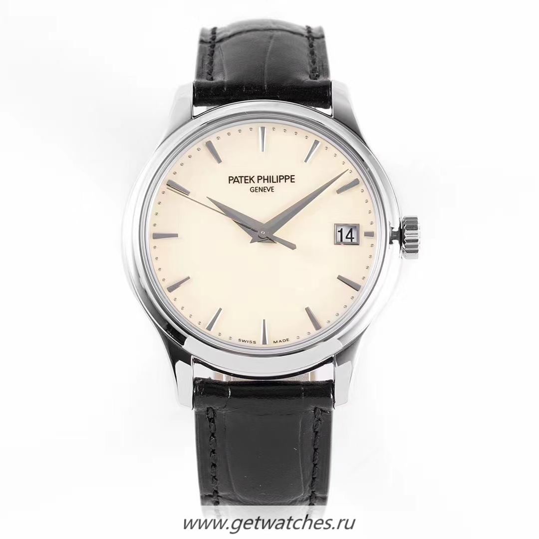 NEW Replica Pat*k Phi1i*pe Calatrava 5227 ZF V3 SS White Dial 324 SC