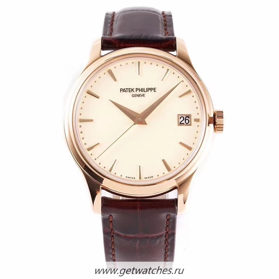Best Price Pat*k Phi1i*pe Calatrava 5227R ZF V3 Rose Gold White Dial 324 SC