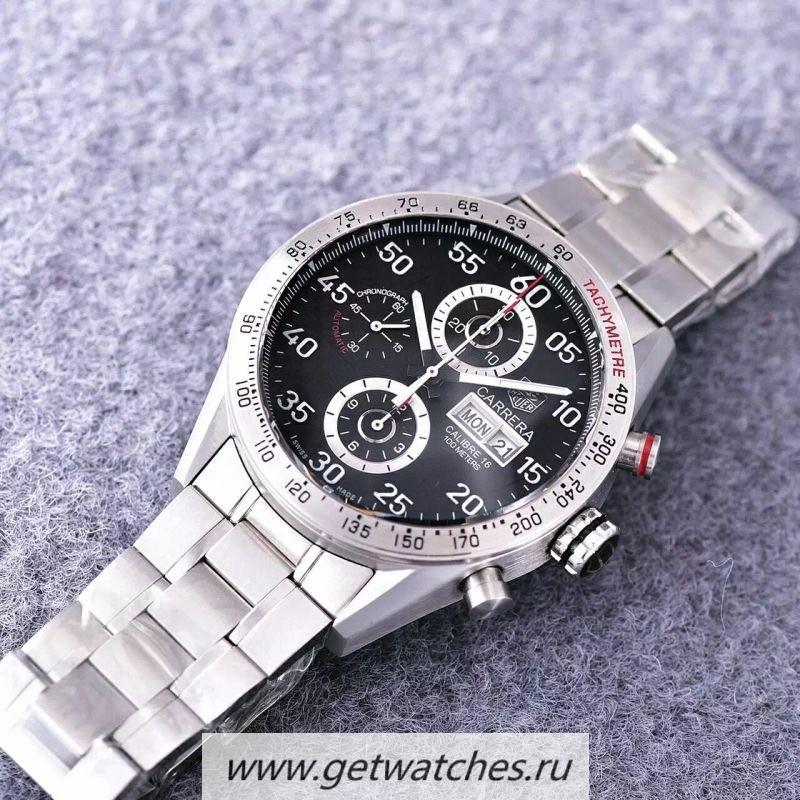 High Quality Tag Heuer Carrera Calibre 16 SS White Dial Calibre 16