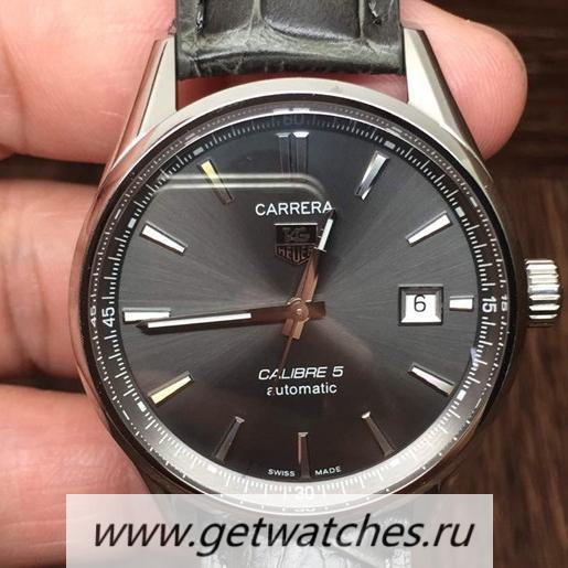 Fake Tag Heuer Carrera Heuer 01 XF Black PVD Skeleton Dial 1887