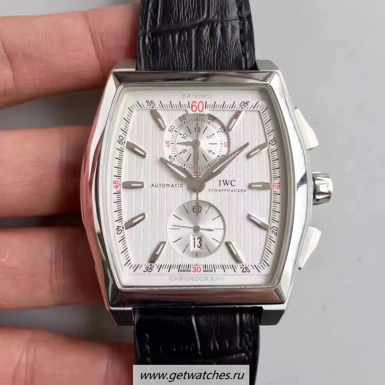 NEW Replica IWC Da Vinci Chrono IW376403 ZF SS White Dial 89361