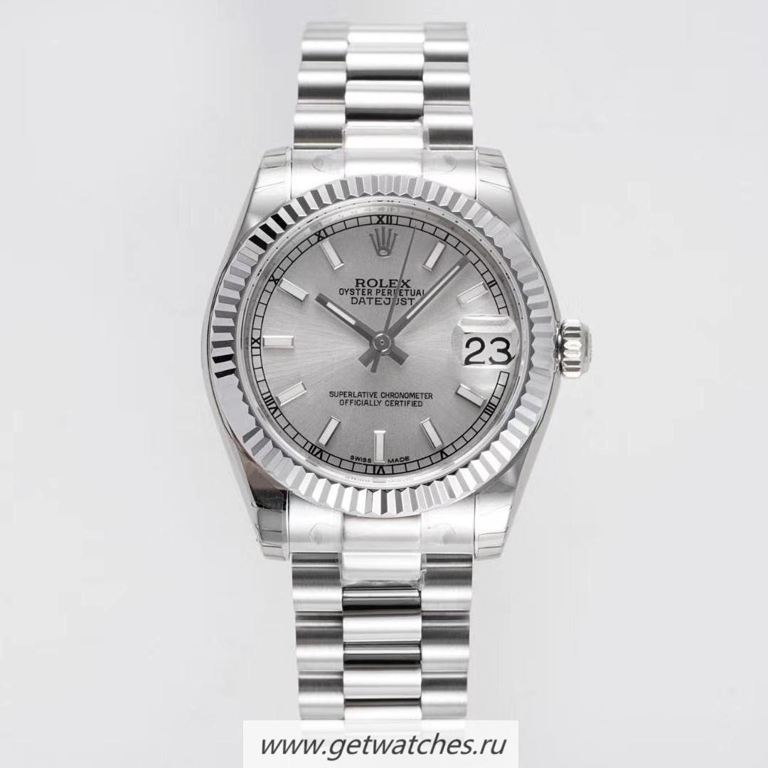 Copy R01ex Datejust 31 178274 GSF SS 904L Silver Dial 2836