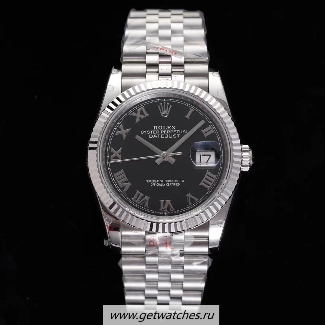High Quality R01ex Datejust 36 126234 GMF SS 904L Black Dial 3235