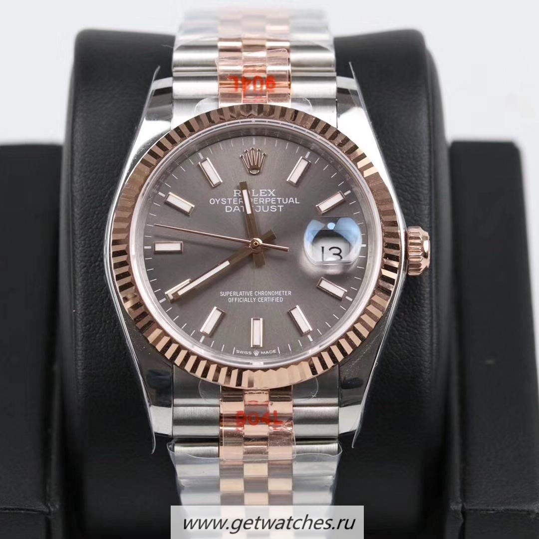 Best Price R01ex Datejust 36mm 116231 GMF SS 904L & Rose Gold Anthracite Dial 2824