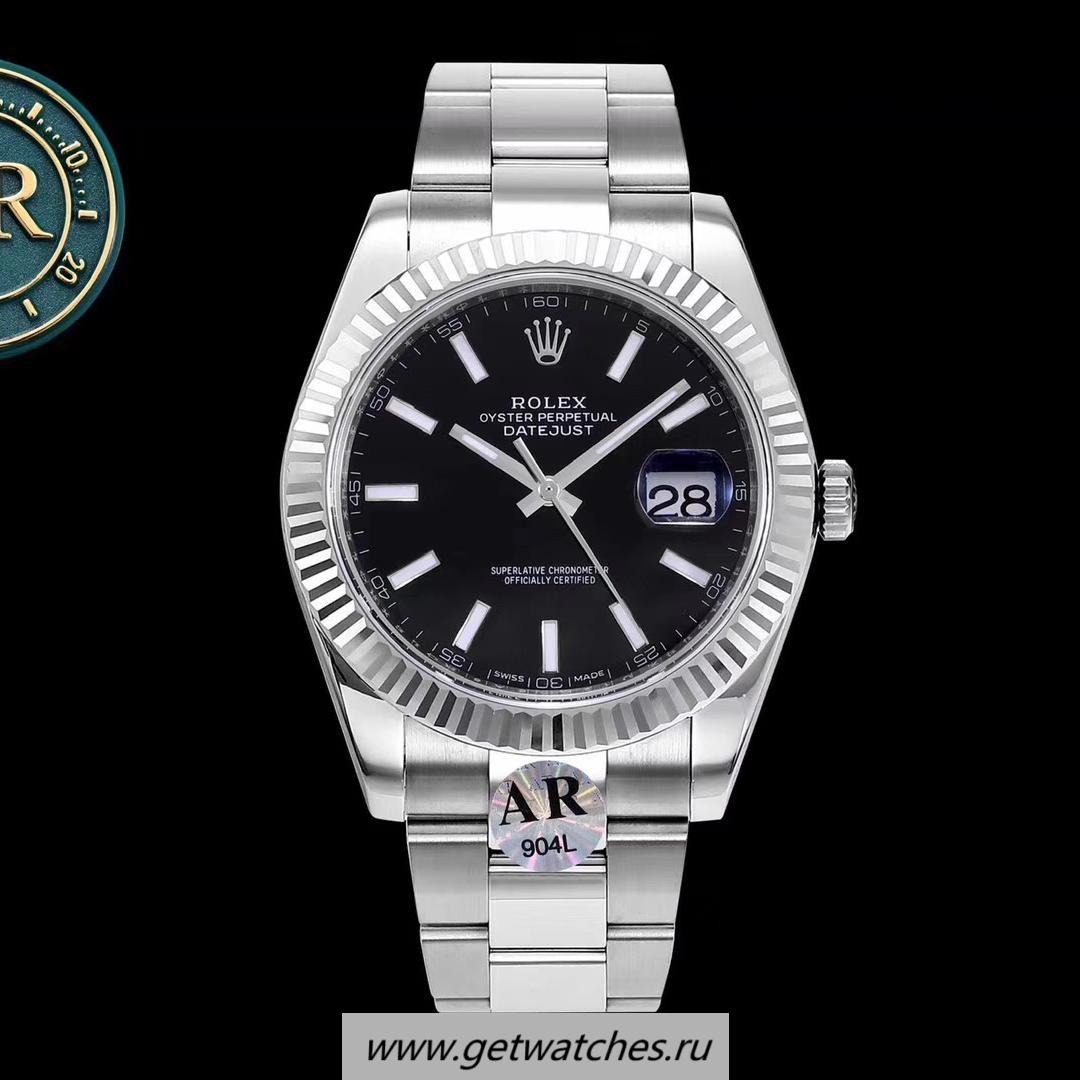 NEW Replica R01ex Datejust 41 126334 ARF V3 SS 904L Black Dial 2824