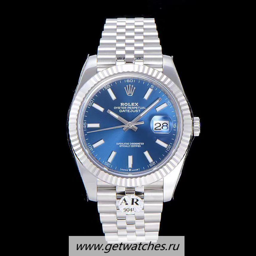 Copy R01ex Datejust 41mm 126334 ARF V3 SS 904L Blue Dial 2824