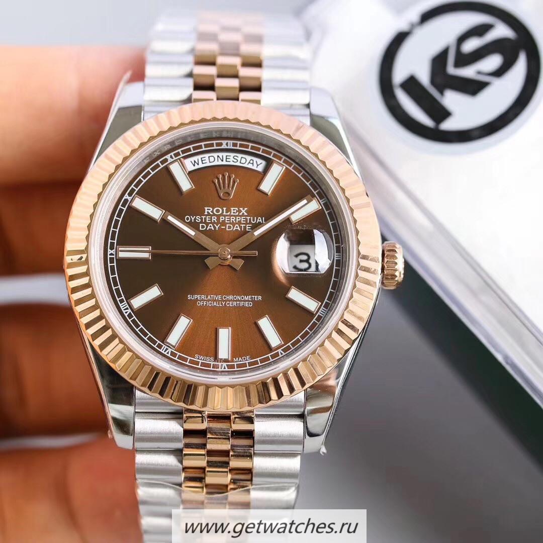 Best Price R01ex Datejust II 126331 41mm KSF SS & Rose Gold Chocolate Dial 2836