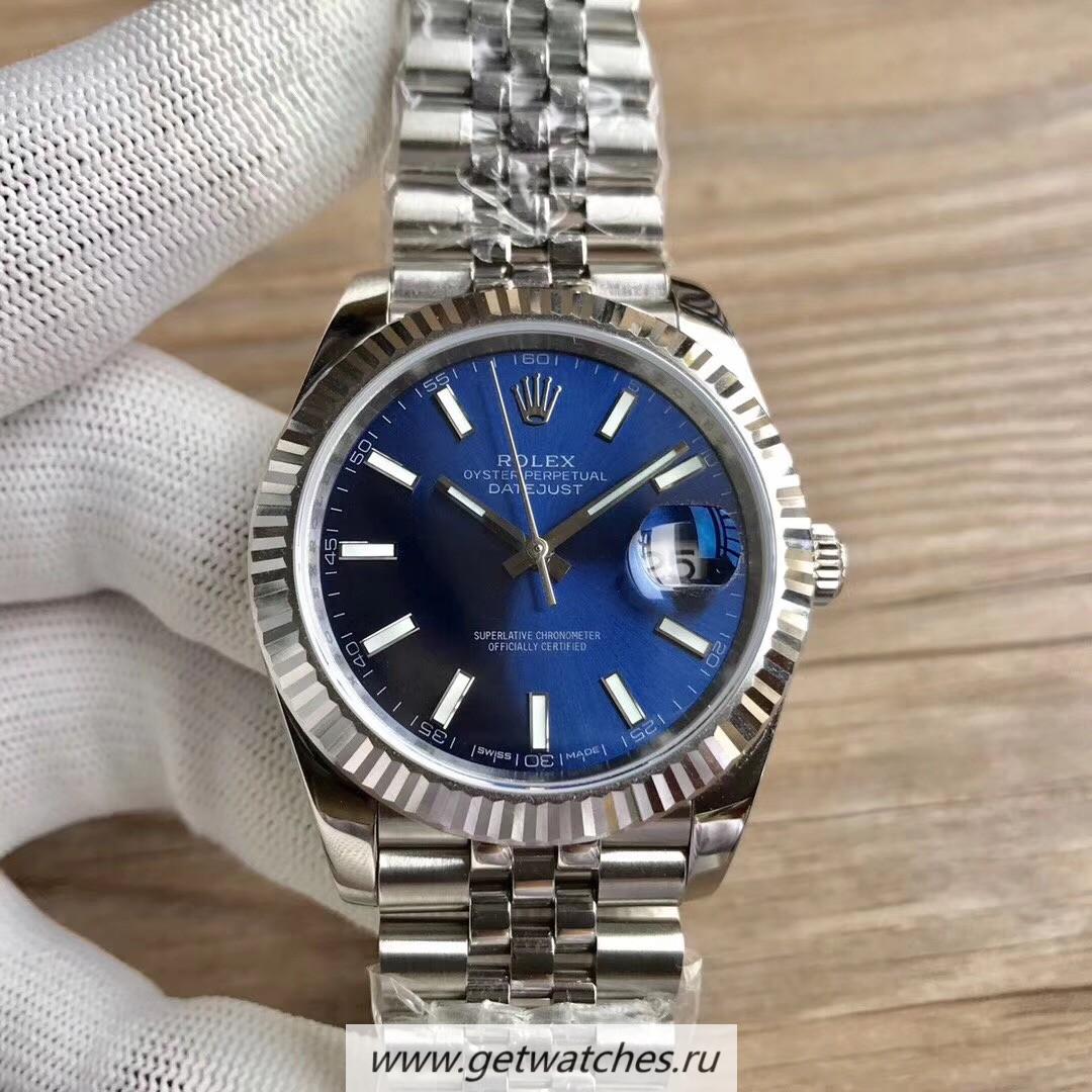 NEW Replica R01ex Datejust II 126334 41mm REF SS Blue Dial 3235
