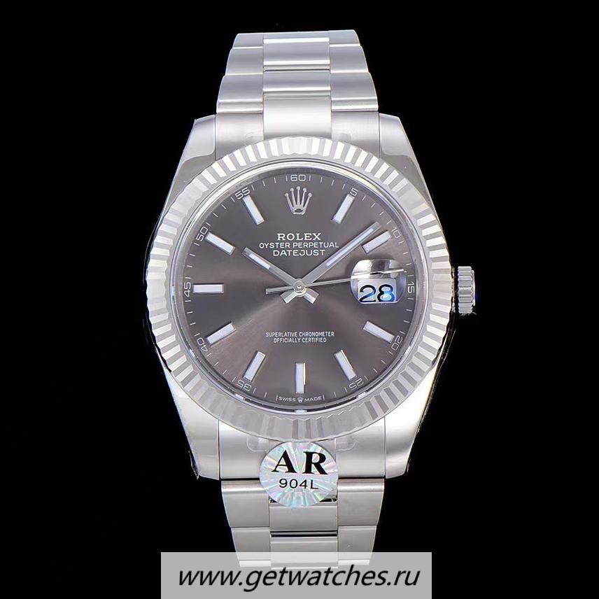Perfect Replica R01ex Datejust II 41mm 126334 ARF V3 SS 904L Anthracite Dial 2824