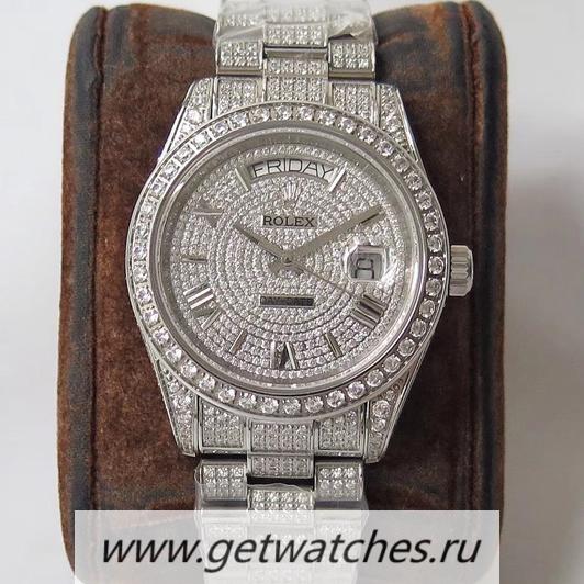 Copy R01ex Day-Date 40 228348 RBR TWF SS 904L & D1am0nd D1am0nd Dial 2836