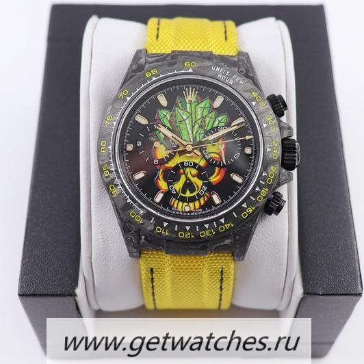 Best Price R01ex Daytona CronusArt X WWF Forged Carbon Black Dial 7750