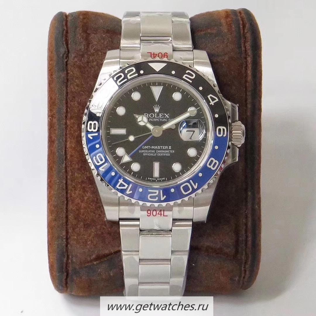 Perfect Replica R01ex GMT-Master II 116710 BLNR GMF V3 SS 904L Black Dial 3285