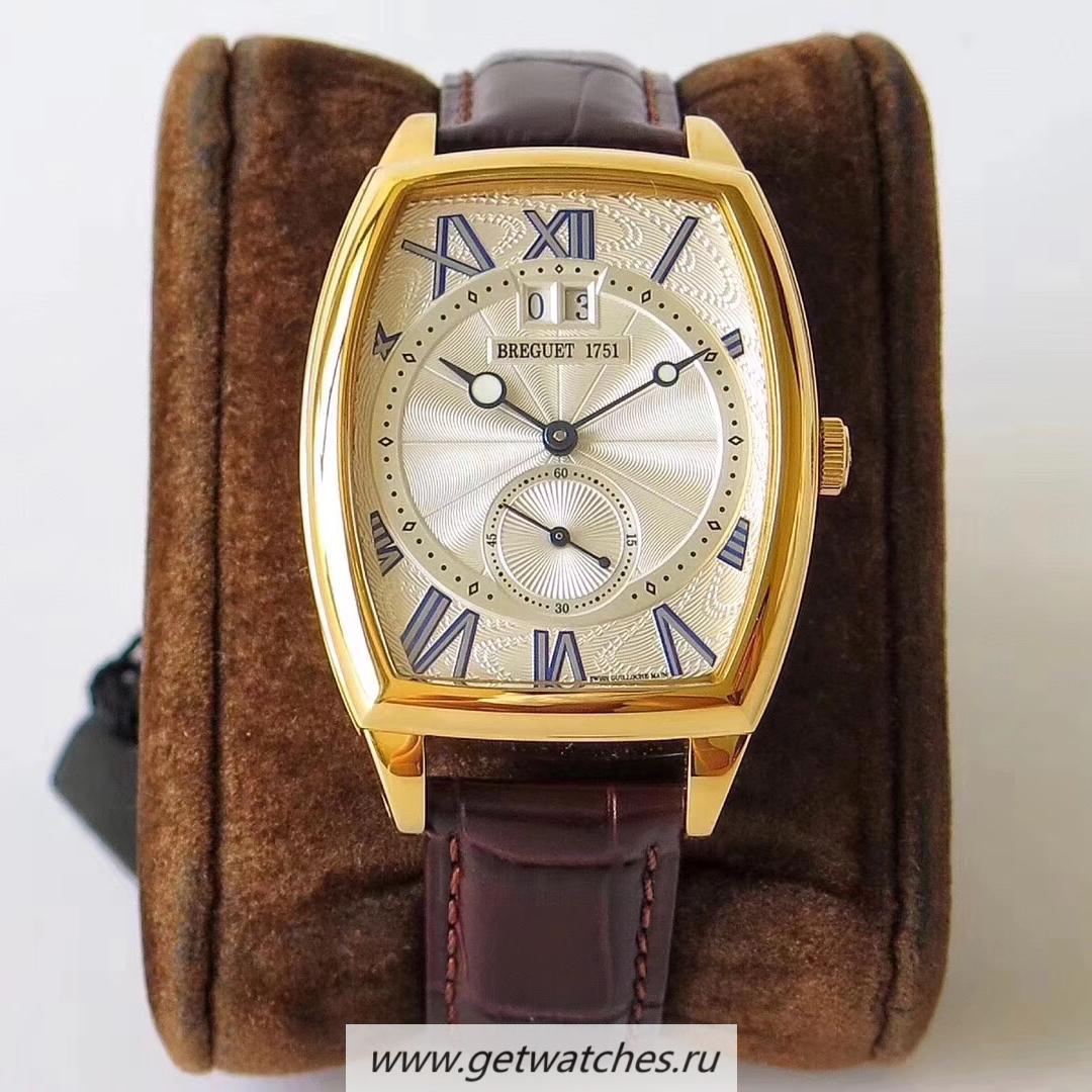 Best Price Breguet Heritage Big Date 5410BR/12/9VV HGF Yellow Gold Silver Dial 2824