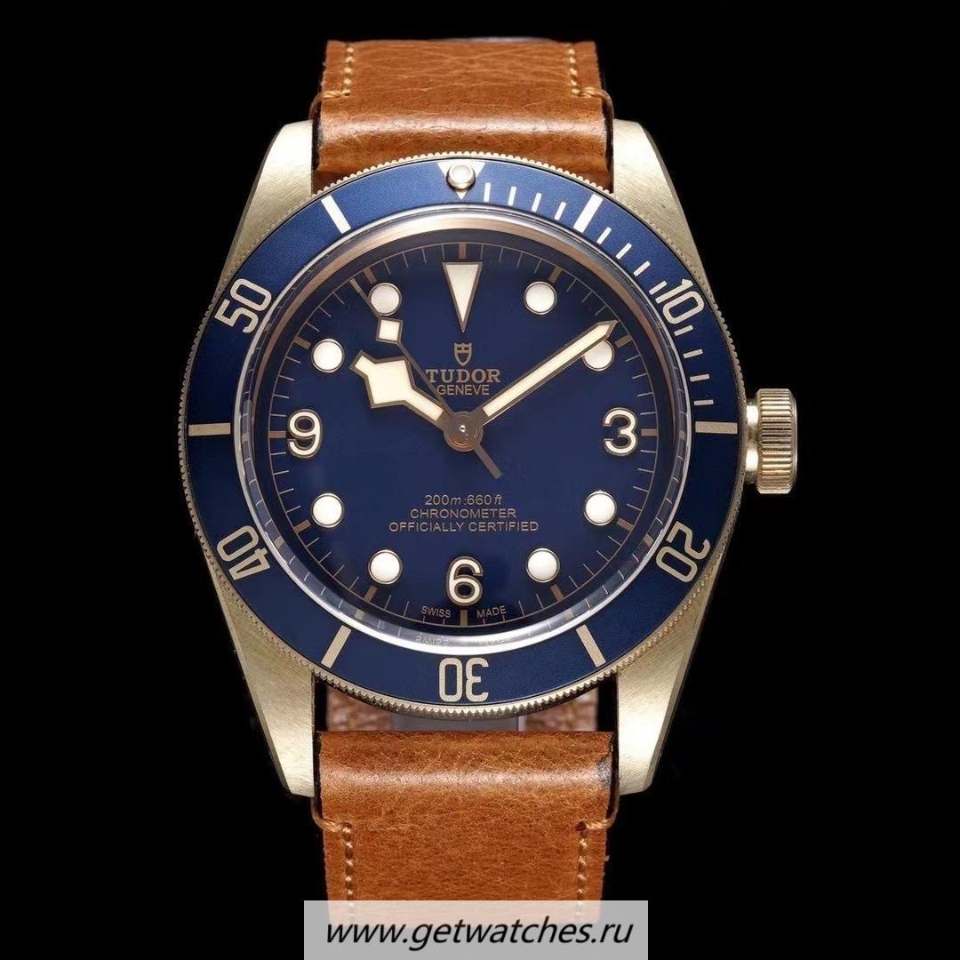 High Quality Tudor Heritage Black Bay Bronze ZF V2 Bronze Blue Dial 2824