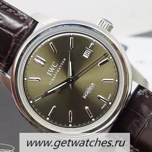 Replica IWC Ingeniuer St Laurens SS Rhodium Dial 80111