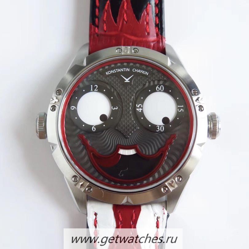 Copy Konstantin Chaykin Joker TWF SS Grey Dial Seiko NH35A