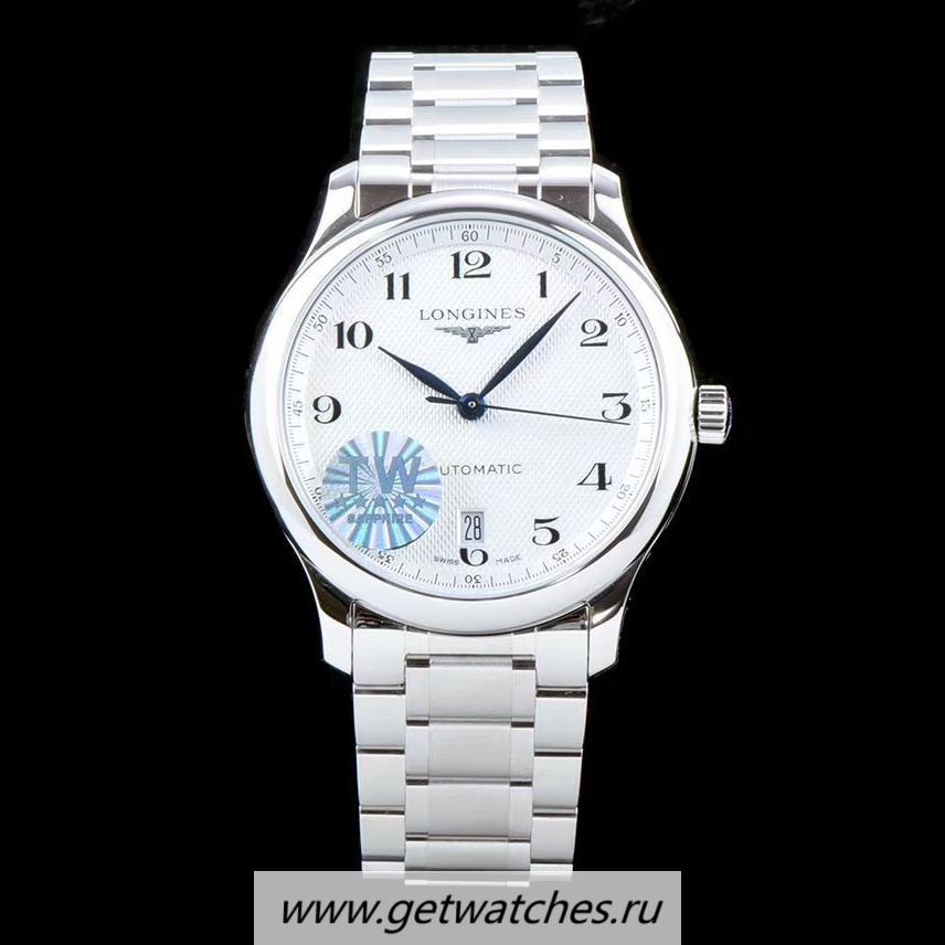 High Quality Longines Master Date L2.628.5.78.7 TWF SS Silver Dial L888