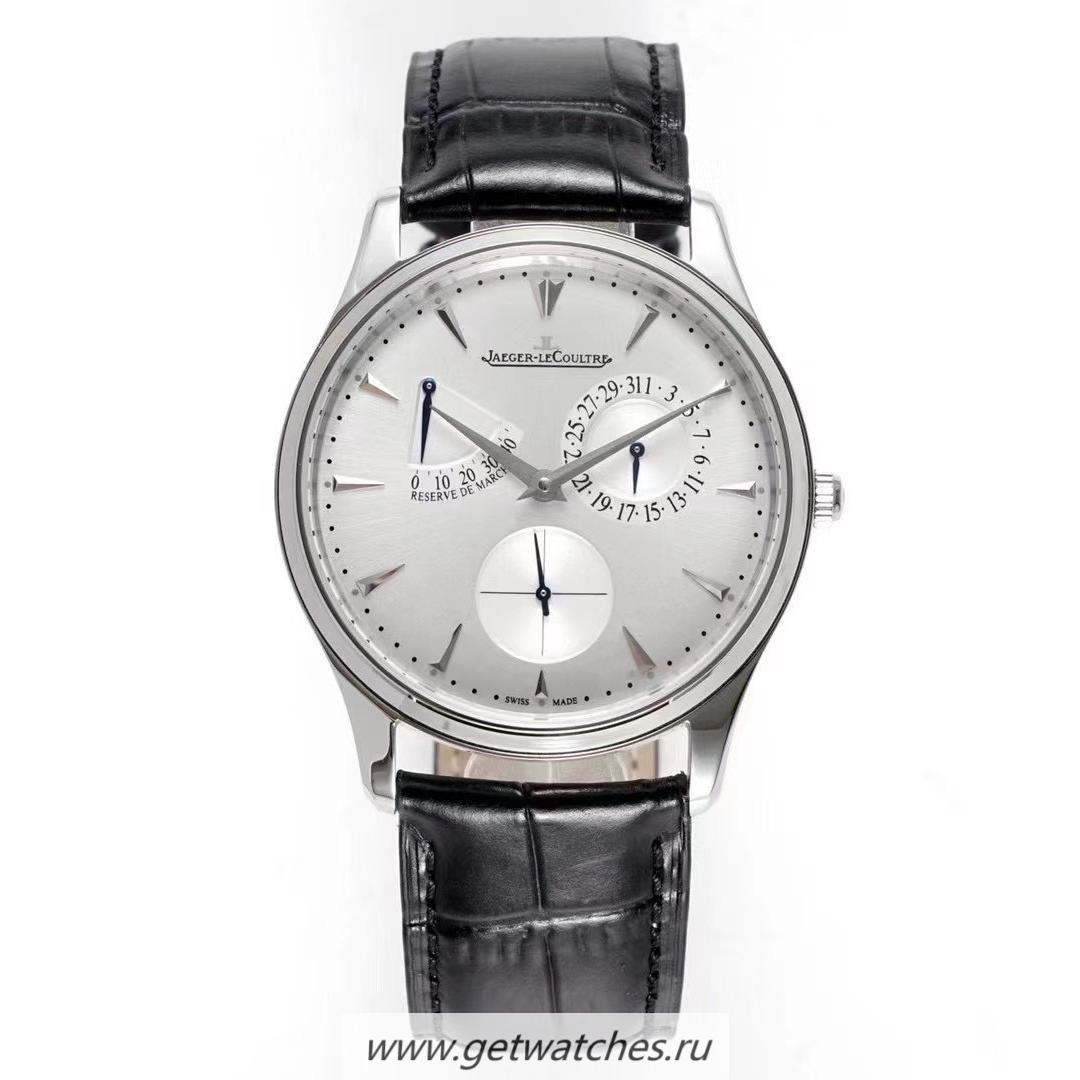 NEW Replica Jaeger-LeCoultre Master Ultra Thin Reserve De Marche ZF SS Silver Dial 938
