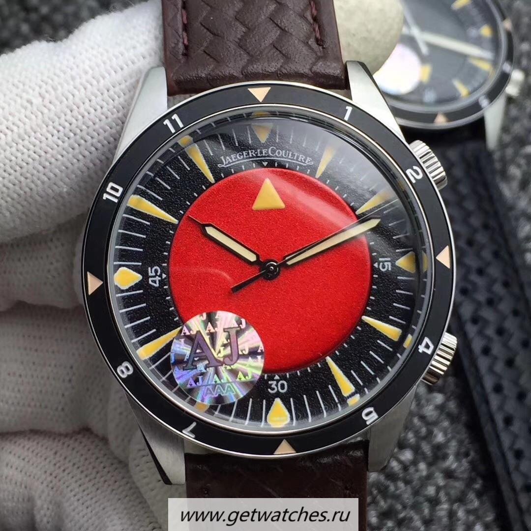 Perfect Replica Jaeger-LeCoultre Memovox Tribute to Deep Sea Special Version 2013 Q2028470 AJF SS Red Dial M9015