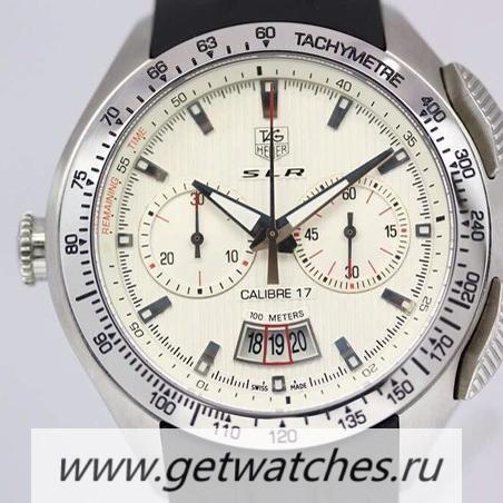Copy Tag Heuer Mercedes Benz SLR Calibre 17 SS White Dial Calibre 17