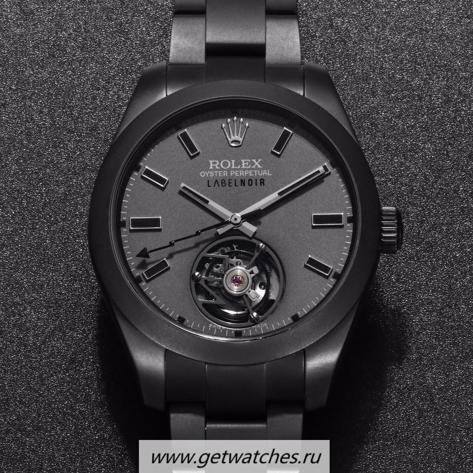 Replica R01ex Milgauss Label Noir Tourbillon JBF PVD Grey Dial Tourbillon