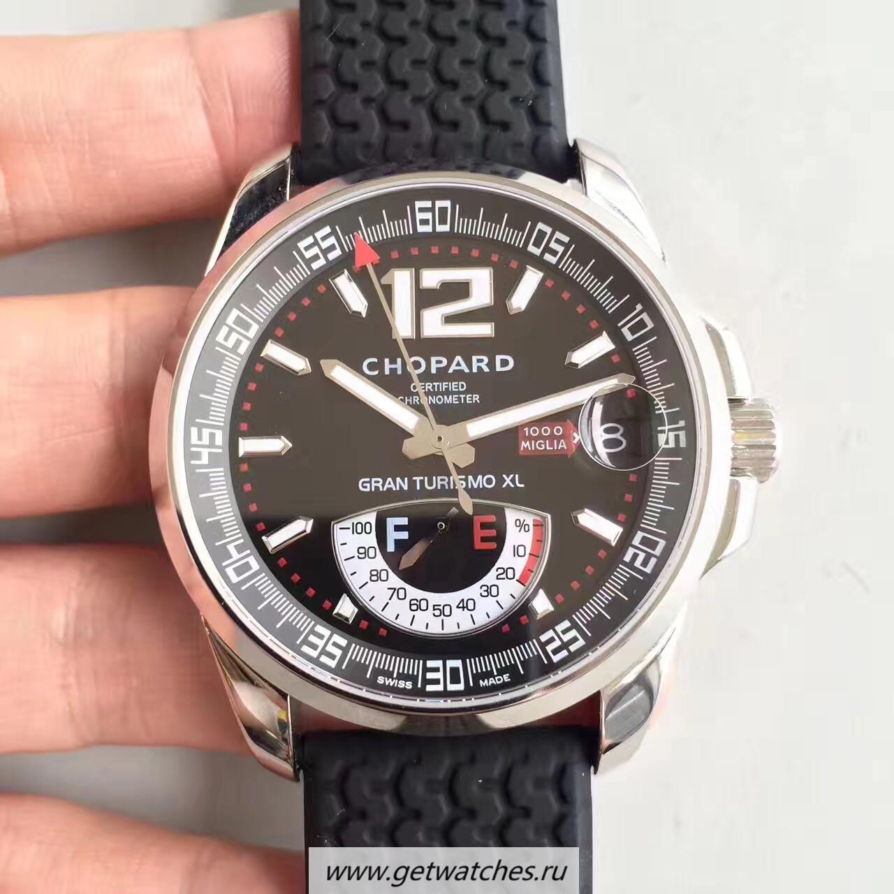 Replica Chopard Mille Miglia GT XL 168457-3001 Noob Factory SS Black Dial 2824