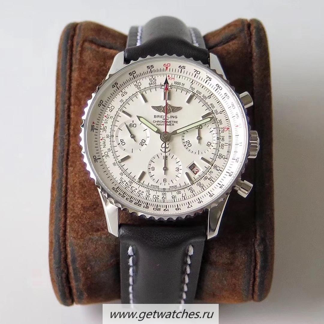 Best Price Breitling Navitimer 01 AB0121211 AIF SS White Dial 7750