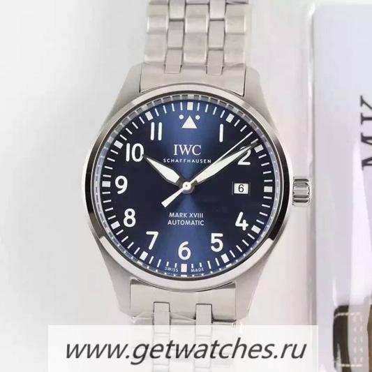 Perfect Replica IWC Pilot Mark XVIII Le Petit Prince IW327004 SS Blue Dial 2892