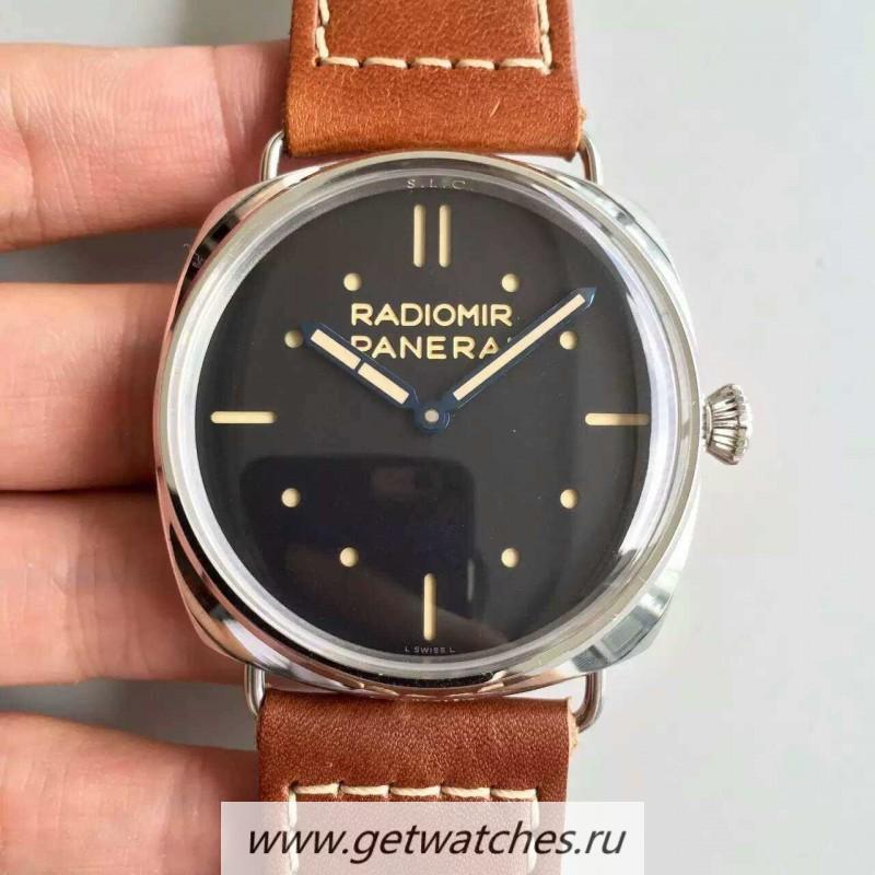 High Quality Pa*e*a1 Radiomir Historic PAM 378 Rose Gold Black Dial P999