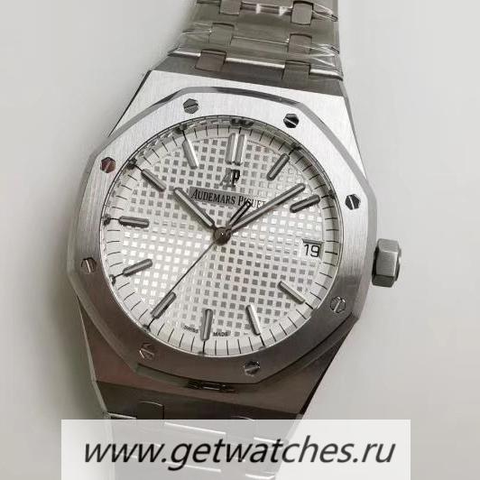 Fake Audemars P1g*et Royal Oak 15500 OMF V2 SS Silver Dial 4302