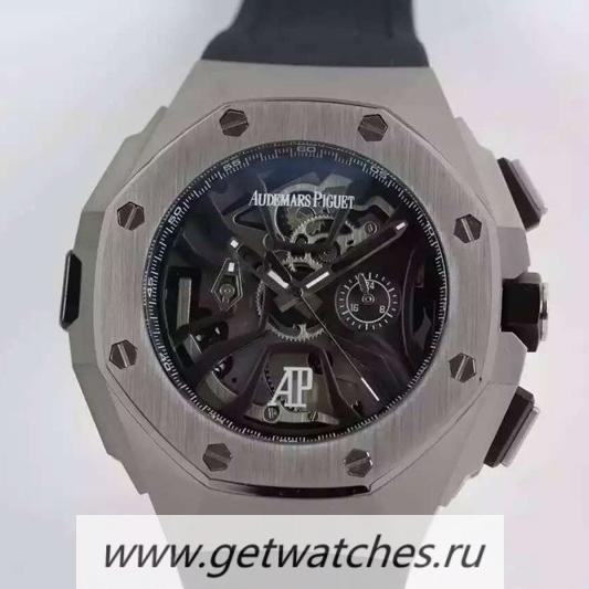 Best Price Audemars P1g*et Royal Oak Concept Laptimer Michael Schumacher SS Skeleton Dial Quartz 2713