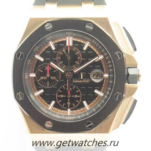 NEW Replica Audemars P1g*et Royal Oak Offshore 2640R0.00.A002CA.02 JF V2 Rose Gold Black Dial 3126