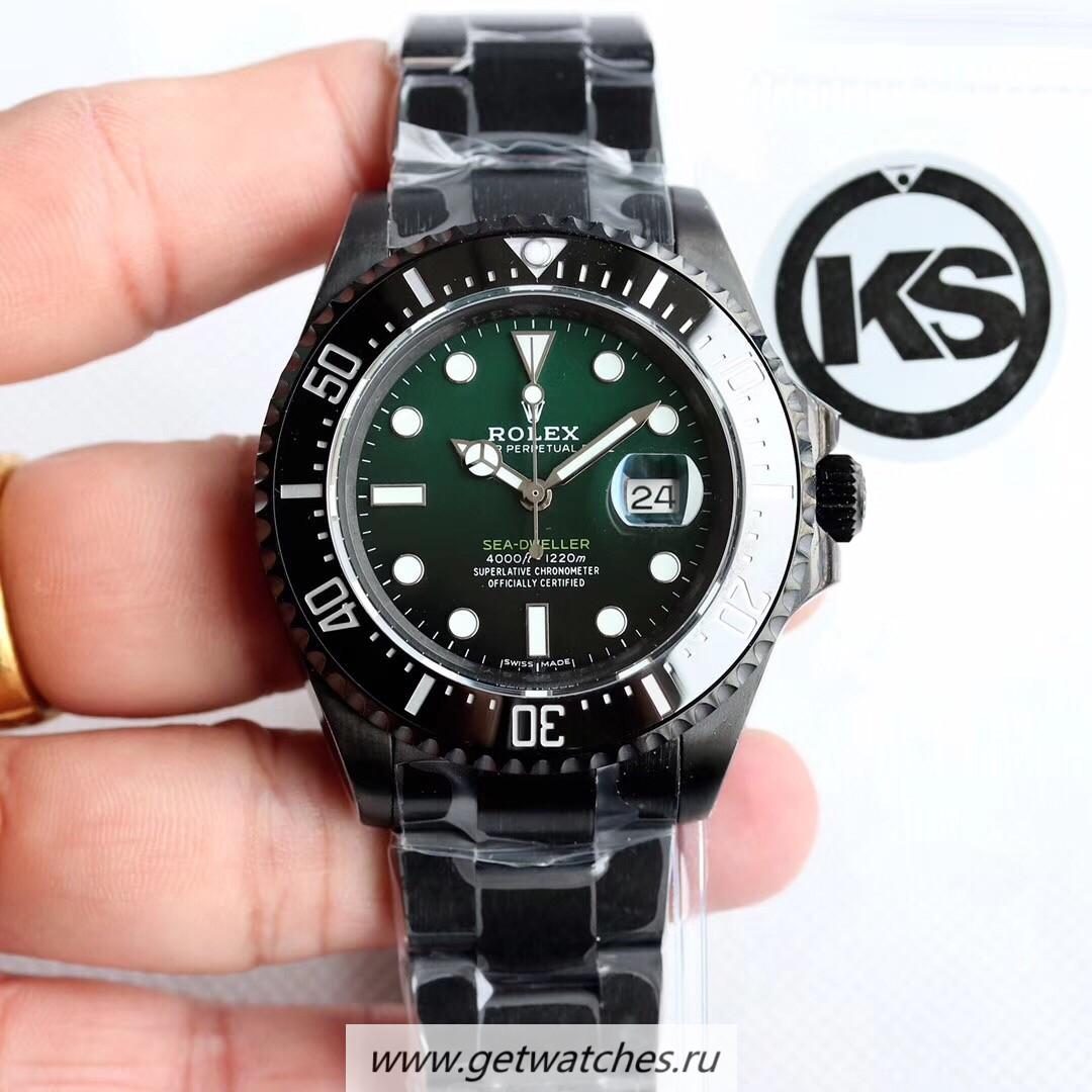Replica R01ex Sea-Dweller 126600 50TH Anniversary KSF PVD Green Dial 2824
