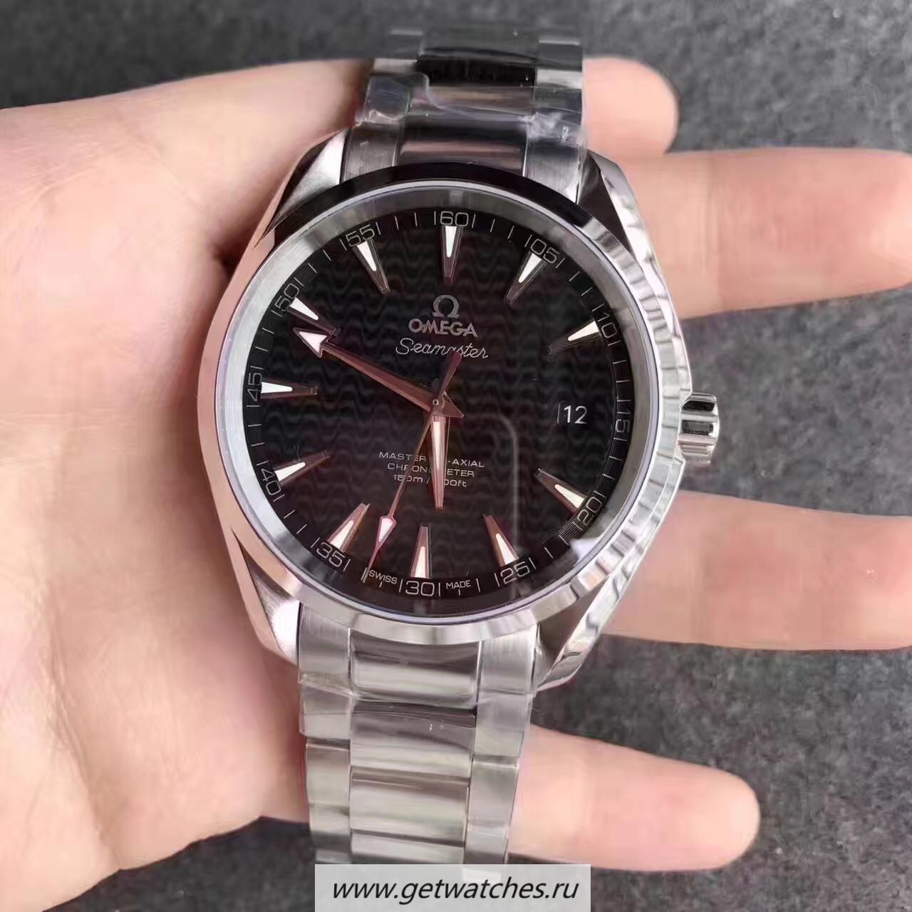 Perfect Replica 0me*ga Master 40mm Rose Gold White Dial 8511
