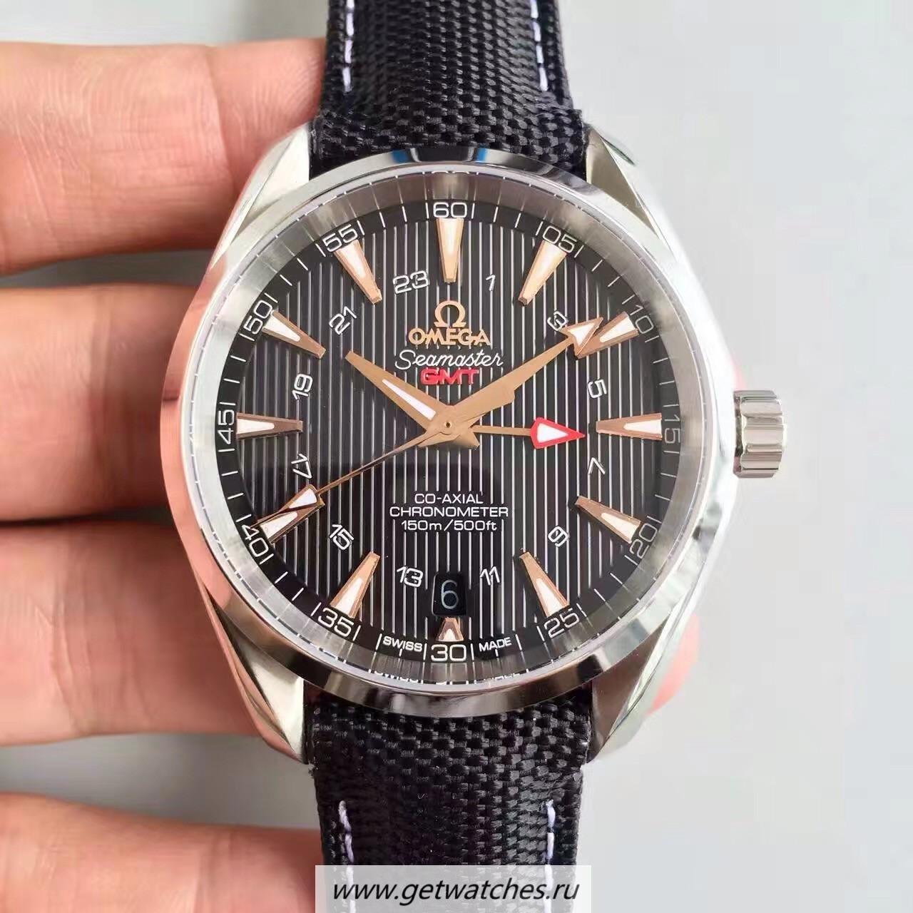 Perfect Replica 0me*ga Seamaster Planet Ocean 600M 39.5mm VSF SS Black Dial 8800
