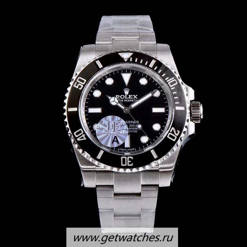 Replica R01ex Submariner 114060 JF SS Black Dial 3130