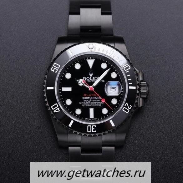 High Quality R01ex Submariner Date 116610 LN Blaken V9F PVD Black Dial 3135