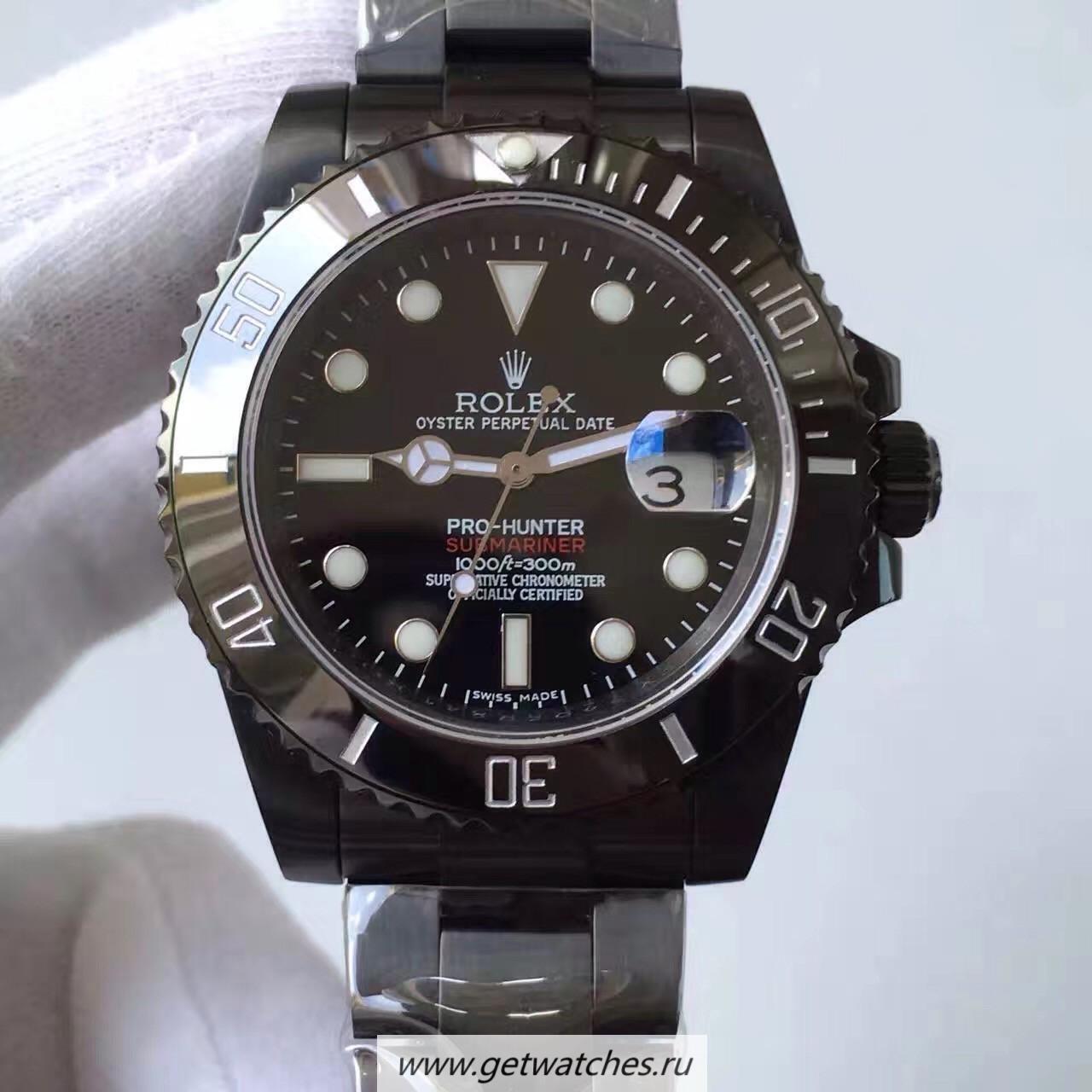 Best Price R01ex Submariner Date 116610 LN Pro-Hunter JF PVD Black Dial 2836