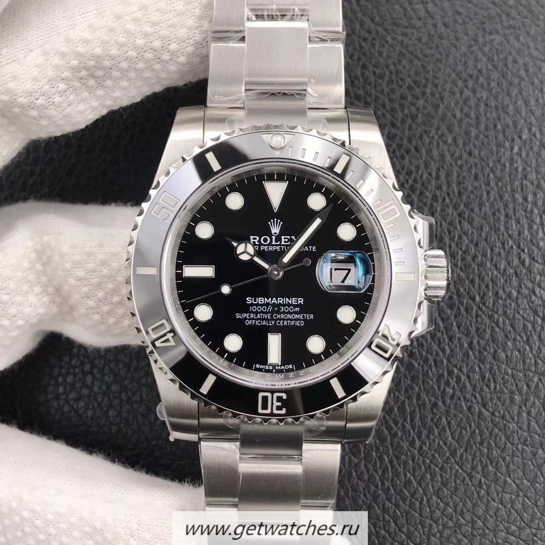 Replica R01ex Submariner Date 116610 LN VSF SS 904L Black Dial 3135