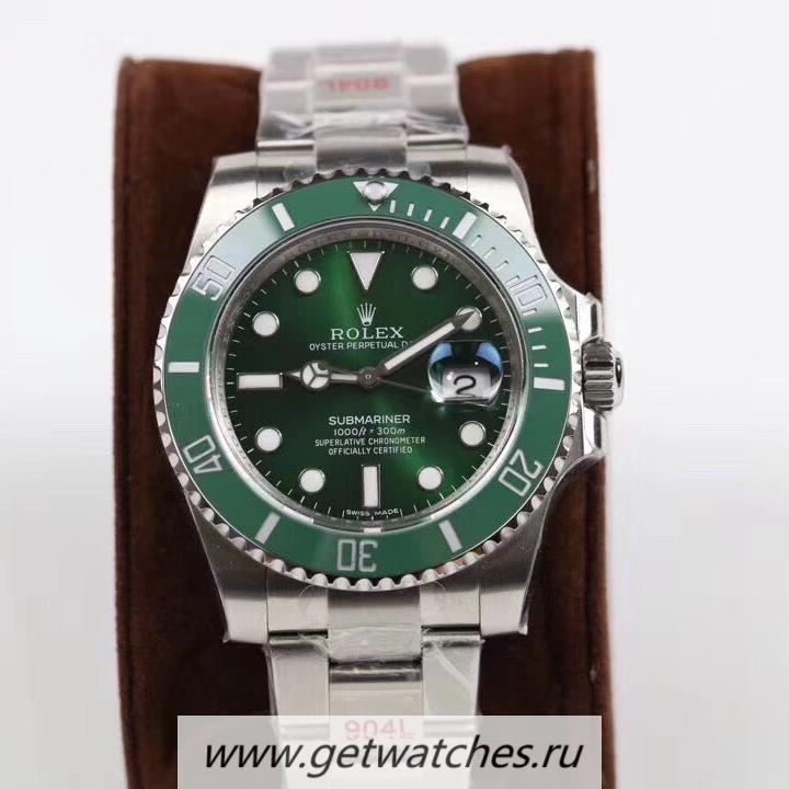 Shop R01ex Submariner Date 116610 LV GMF SS 904L Green Dial 3135