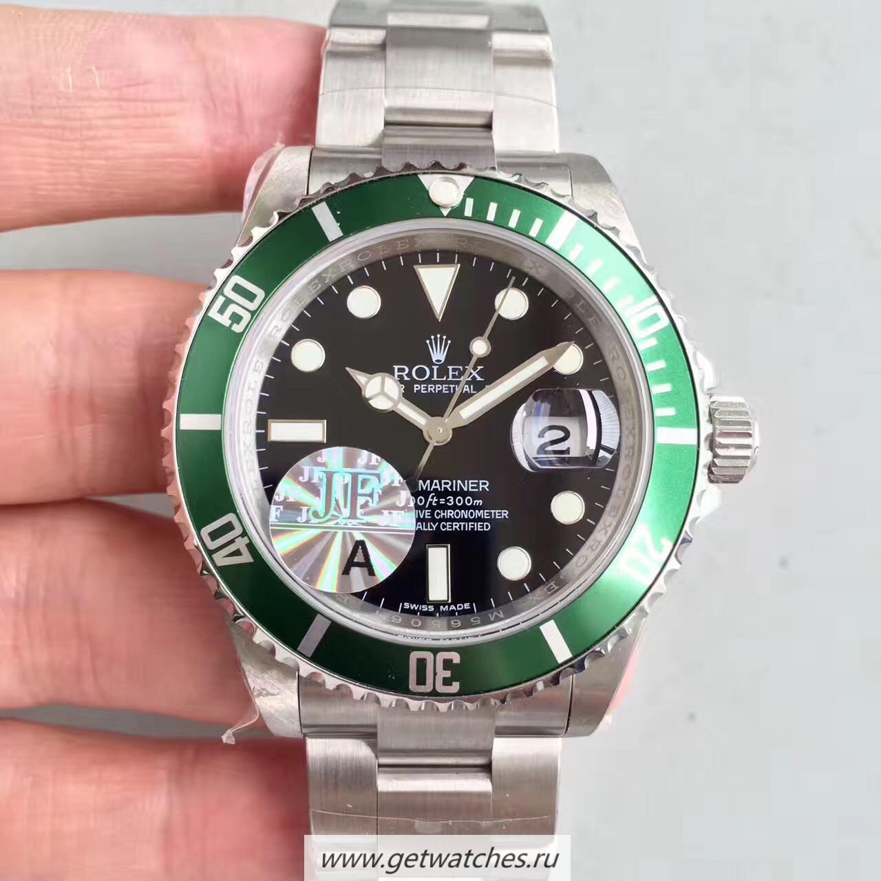 Copy R01ex Submariner Date 16610LV 50TH Anniversary JF SS Black Dial 3135