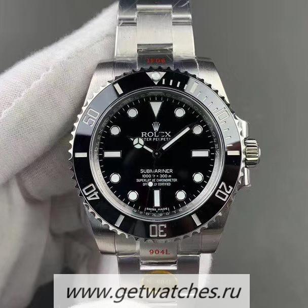 Replica R01ex Submariner No Date 114060 Noob Factory V11 2021 SS 904L Black Dial 3130