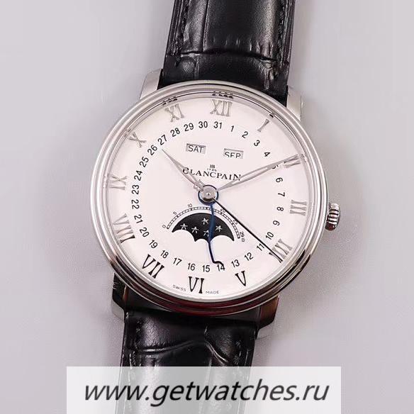 Best Price Blancpain Villeret 6654 OMF V3 SS White Dial 6654