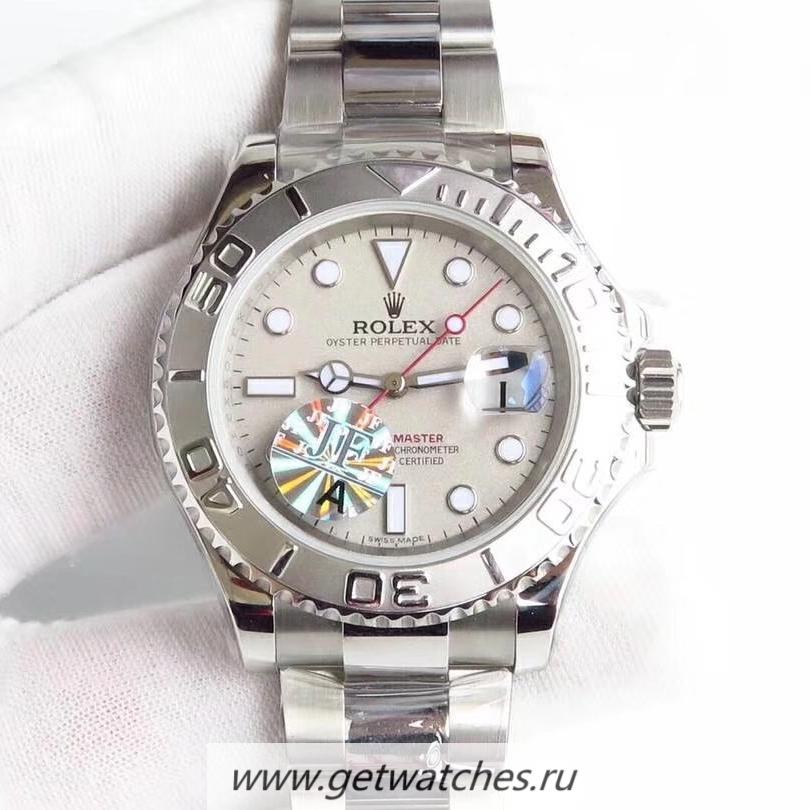 Replica R01ex Yacht-Master 40 116622 JF SS Grey Dial 3135